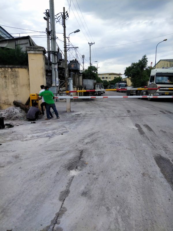 Lắp đặt Barie tự động tại Bình Dương