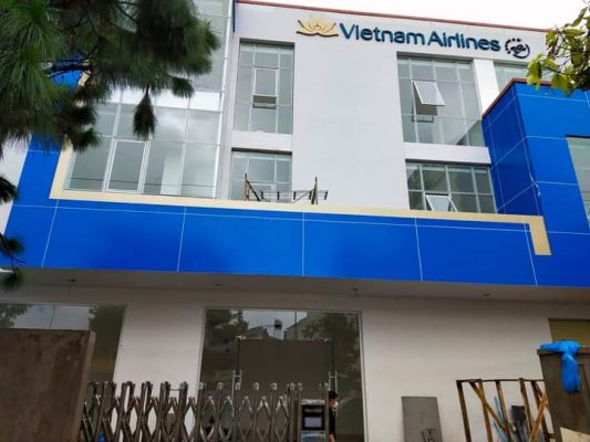 Toàn Phát Lắp Đặt Cổng Xếp Cho Văn Phòng VietnamAirlines Tại Pleiku Gia lai