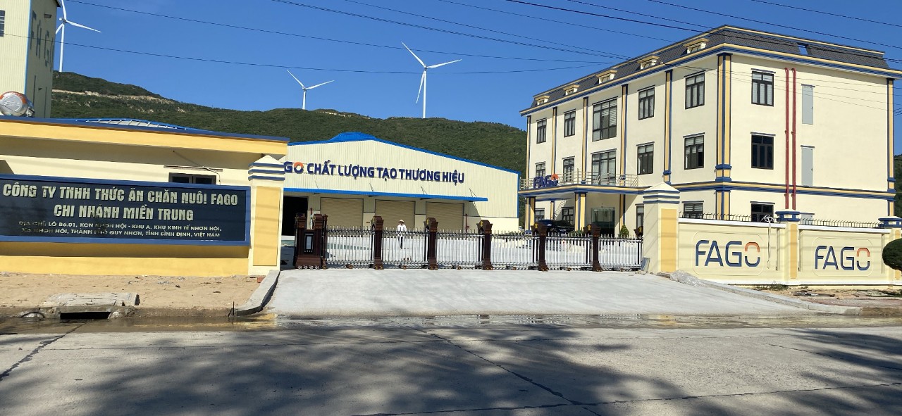 Công ty cổng xếp tại Bình Định 0936222481 4 Cổng xếp tự động tại nhà máy FAGO KCN Nhơn Hội, Bình Định