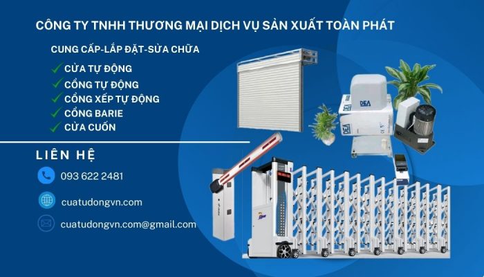 Lắp đặt Cổng Tự động Tại Thành Phố Hồ Chí Minh