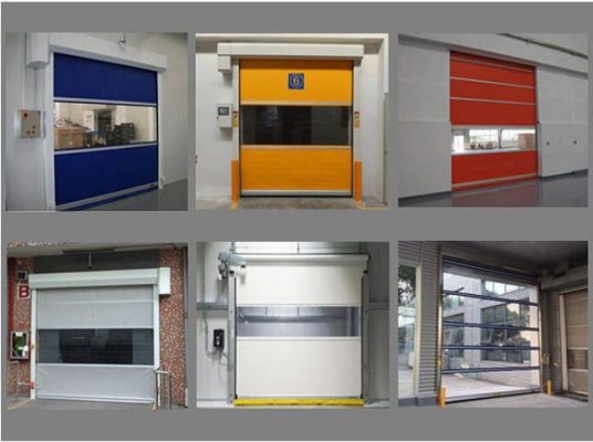 Các loại cửa cuốn nhanh