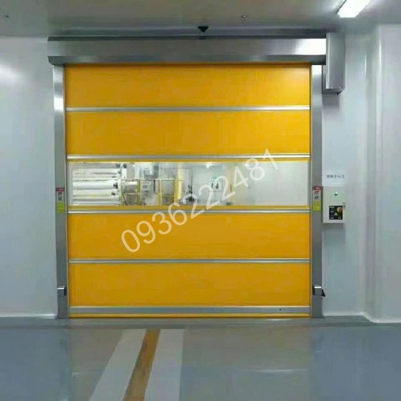 Các Loại Cửa Cuốn Nhanh Phổ Biến Cho Kho Xưởng 2 Cửa cuốn nhanh PVC tiêu chuẩn