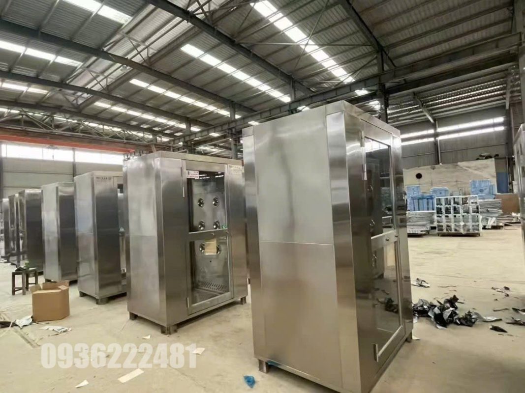 Buồng thổi khí phòng sạch 6 các loại buồng thổi khí phòng sạch
