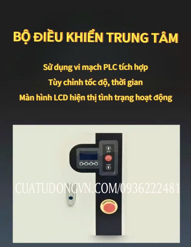 Cửa cuốn nhanh kho lạnh 6 Bo Dieu Khien Cua Cuon Nhanh