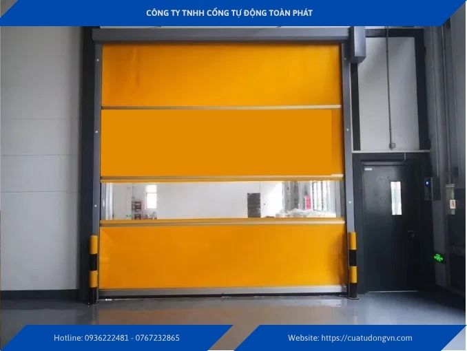 Cửa cuốn nhanh kho lạnh 5 Cửa cuốn nhanh kho lạnh