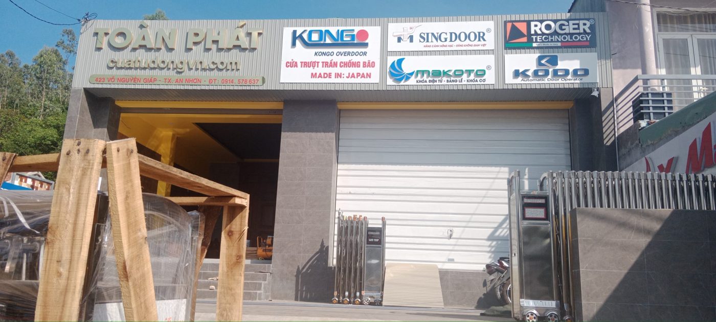 Công ty cổng xếp tại Bình Định 0936222481 2 Công ty Cổng Tự Động Toàn Phát Bình Định